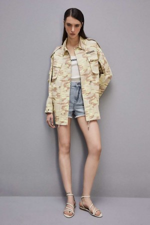 Militare Patrizia Pepe Camouflage Over Jacket | DIP926715