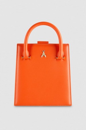 Orange Patrizia Pepe Handbag With Shoulder Strap | ZBU218305