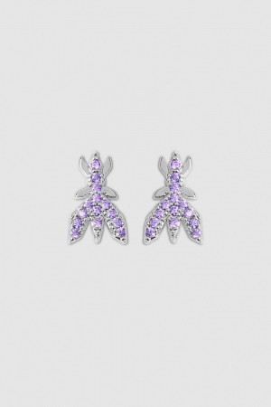 Pink Patrizia Pepe Brass Earrings | JLW051827