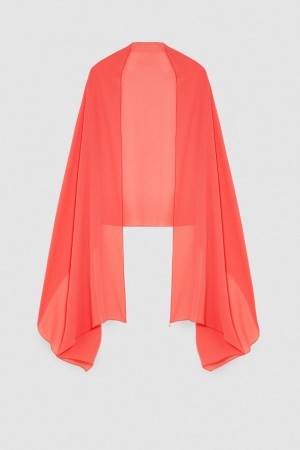 Pink Patrizia Pepe Crepe Stole | MAX283916