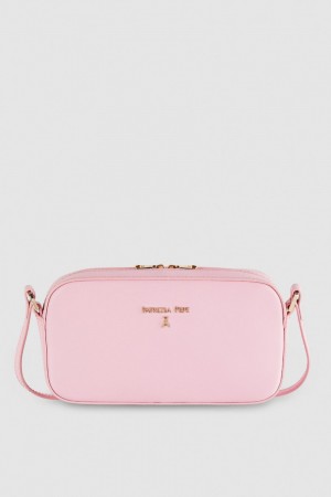 Pink Patrizia Pepe Small Graphic Case Shoulder Bag | CHT782930