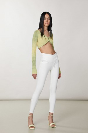 White Patrizia Pepe Jeggings | JMI462791