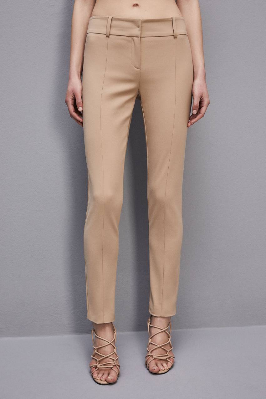 Beige Patrizia Pepe Slim Pants | RAL862731