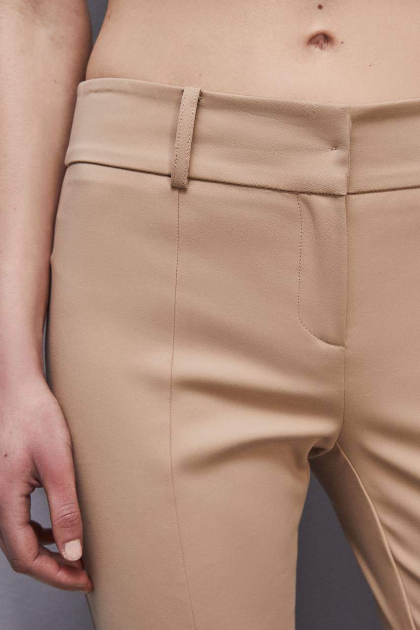 Beige Patrizia Pepe Slim Pants | RAL862731