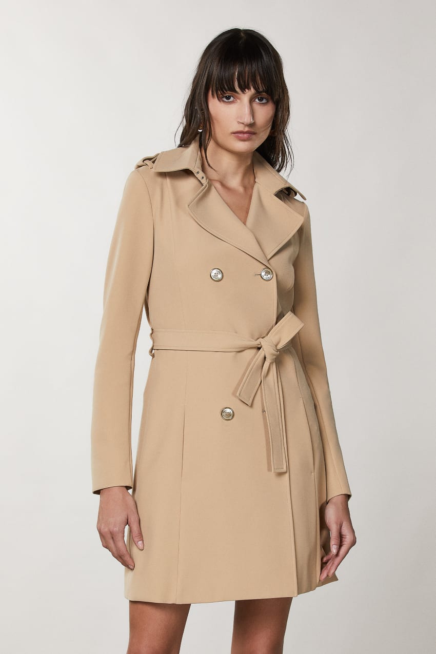 Beige Patrizia Pepe Trench | VRM853261