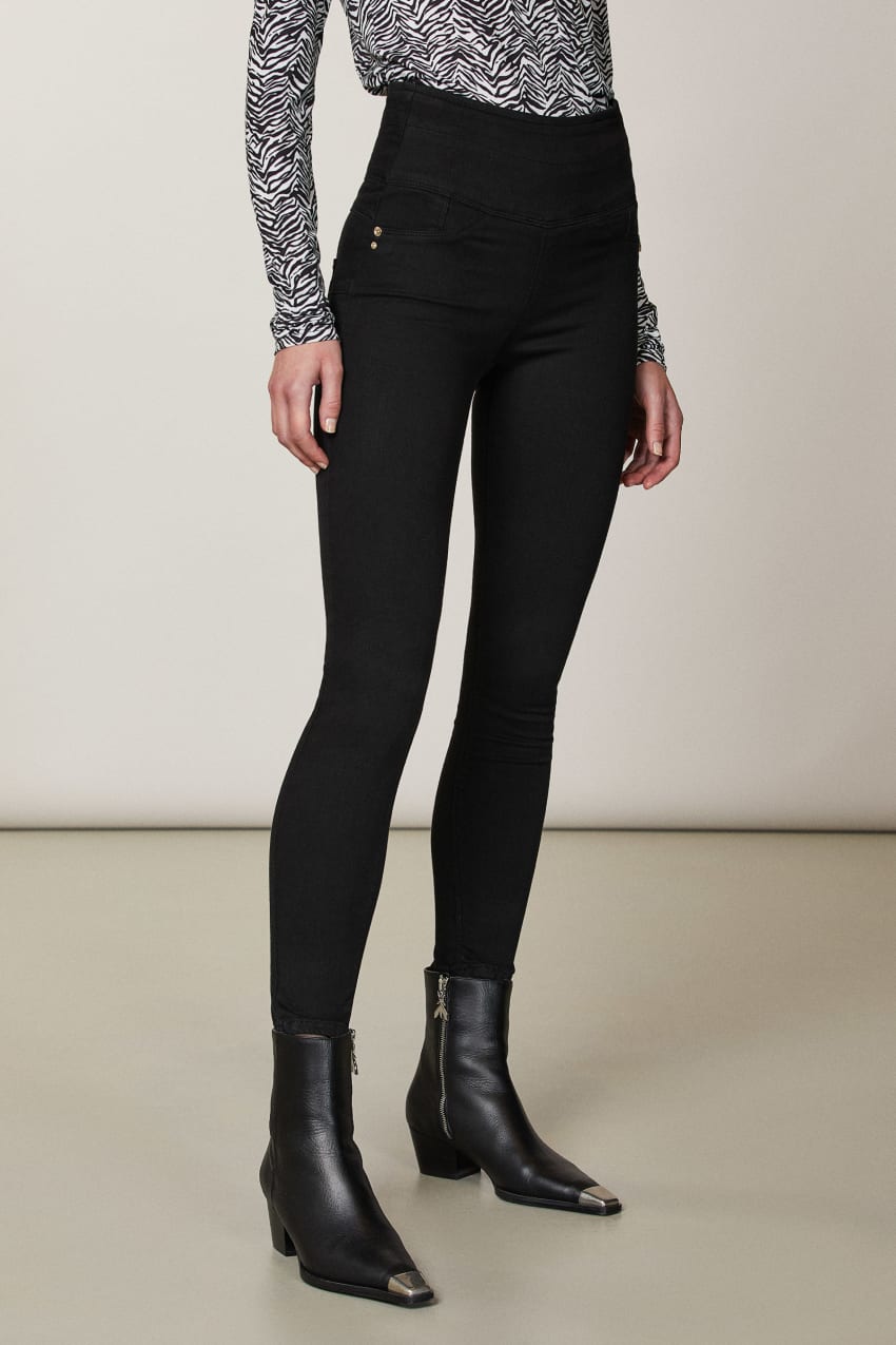 Black Patrizia Pepe Jeggings | AUQ754081