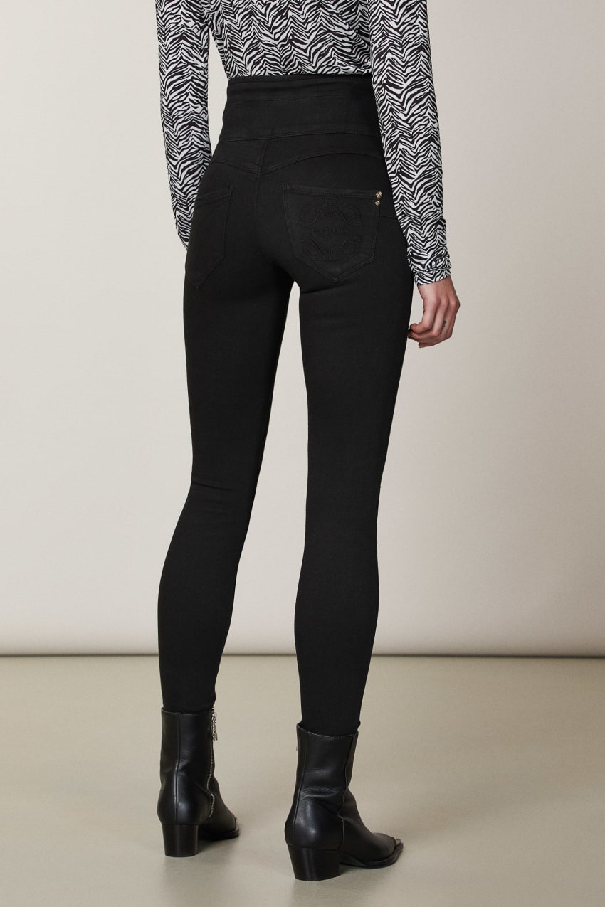 Black Patrizia Pepe Jeggings | AUQ754081