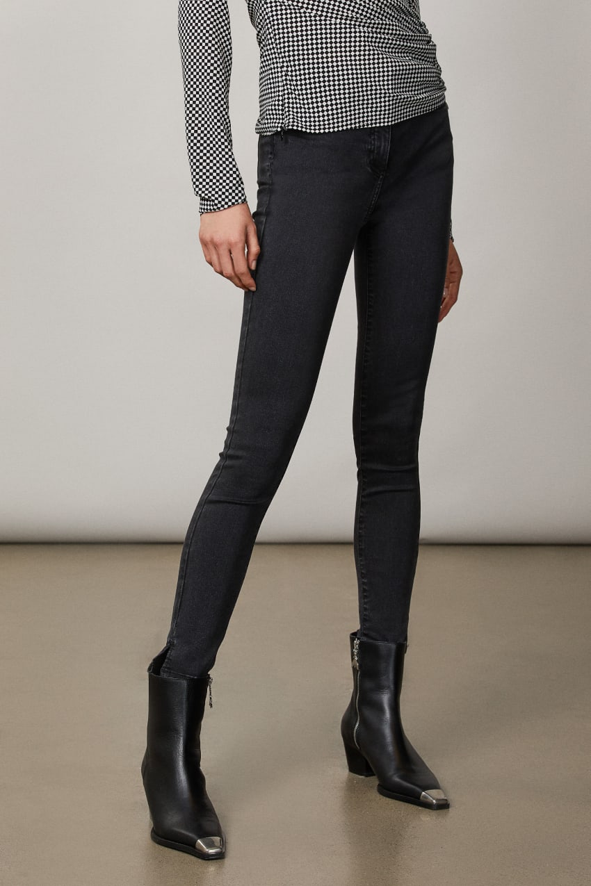 Black Patrizia Pepe Jeggings | MNC913562