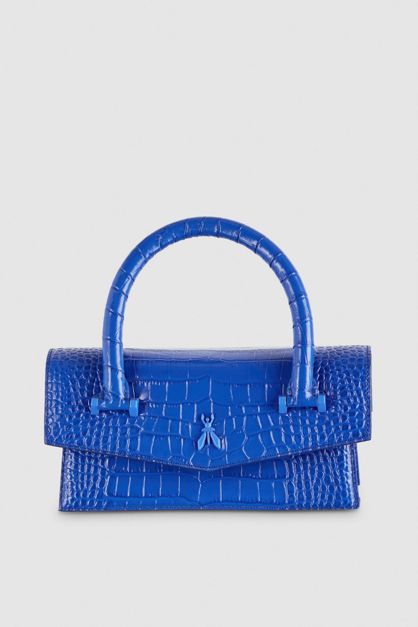 Blue Patrizia Pepe Fly Bamby Croco | EYB187604