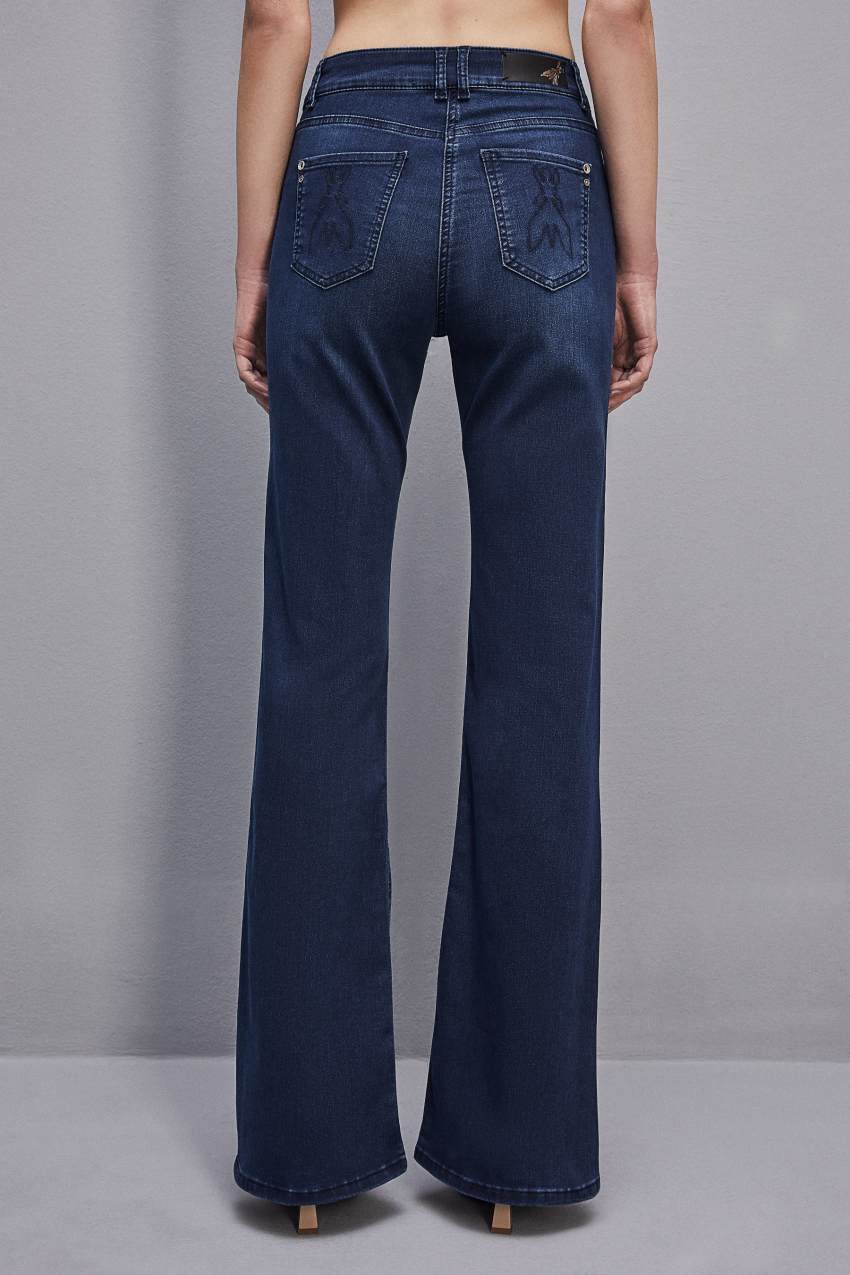 Blue Patrizia Pepe Jeans Jeggings Flare | EGW927641