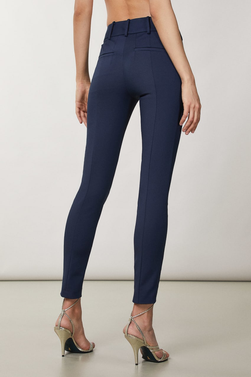 Blue Patrizia Pepe Slim Pants | MQD430791