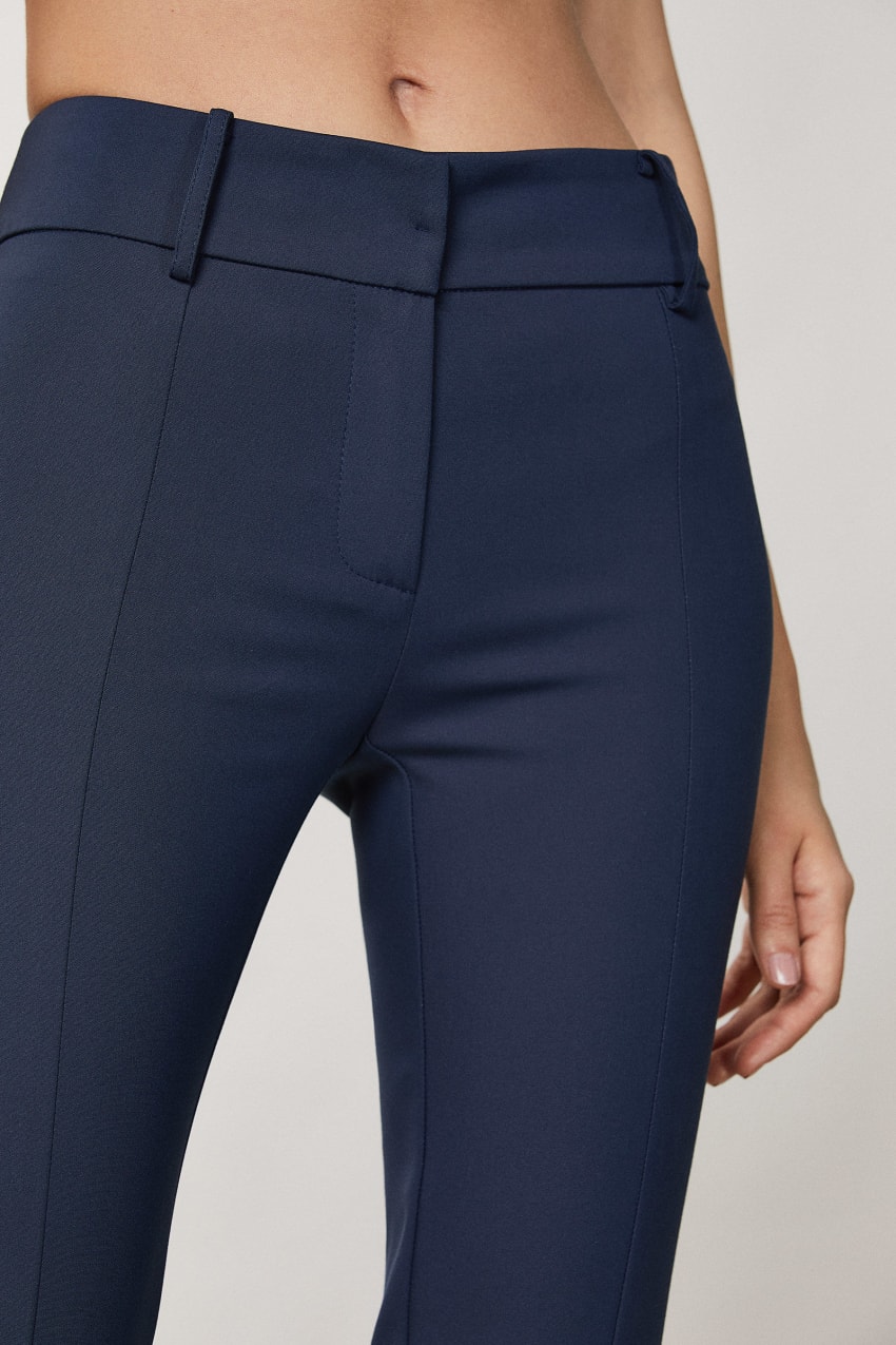 Blue Patrizia Pepe Slim Pants | MQD430791