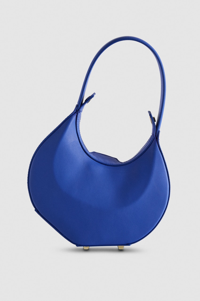 Blue Patrizia Pepe Small Hobo Bangle Bag | HAX154670