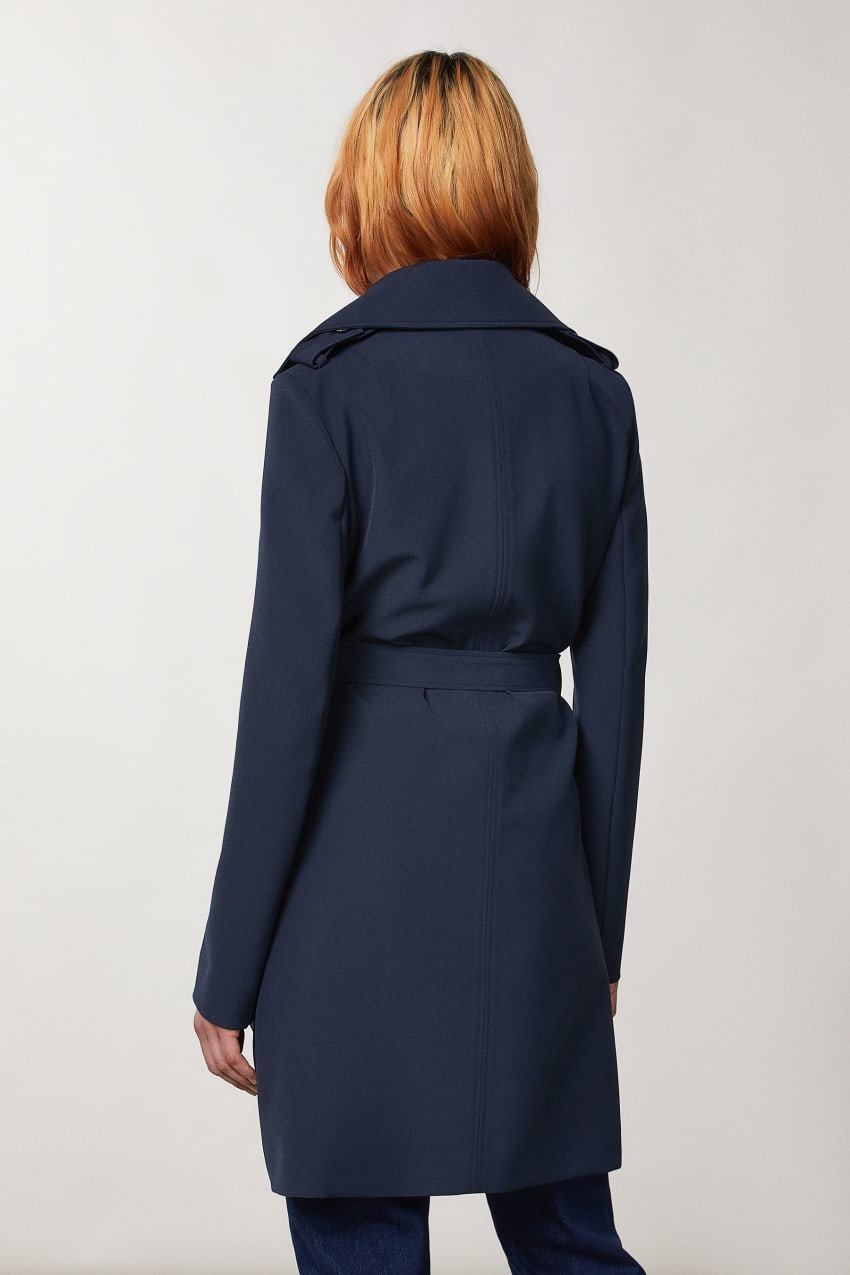 Blue Patrizia Pepe Trench | ZIB462197