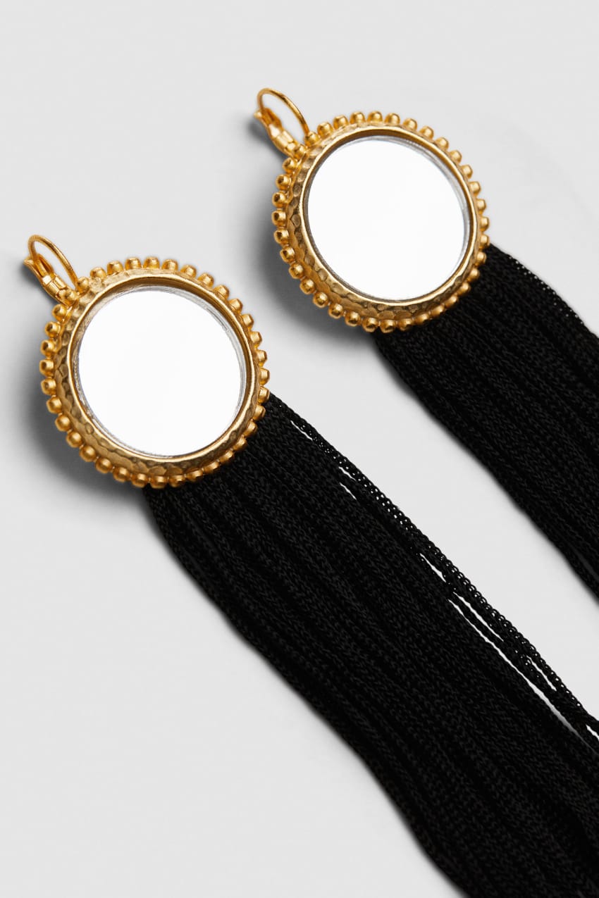 Gold Patrizia Pepe Pendant Earrings | YTR291805