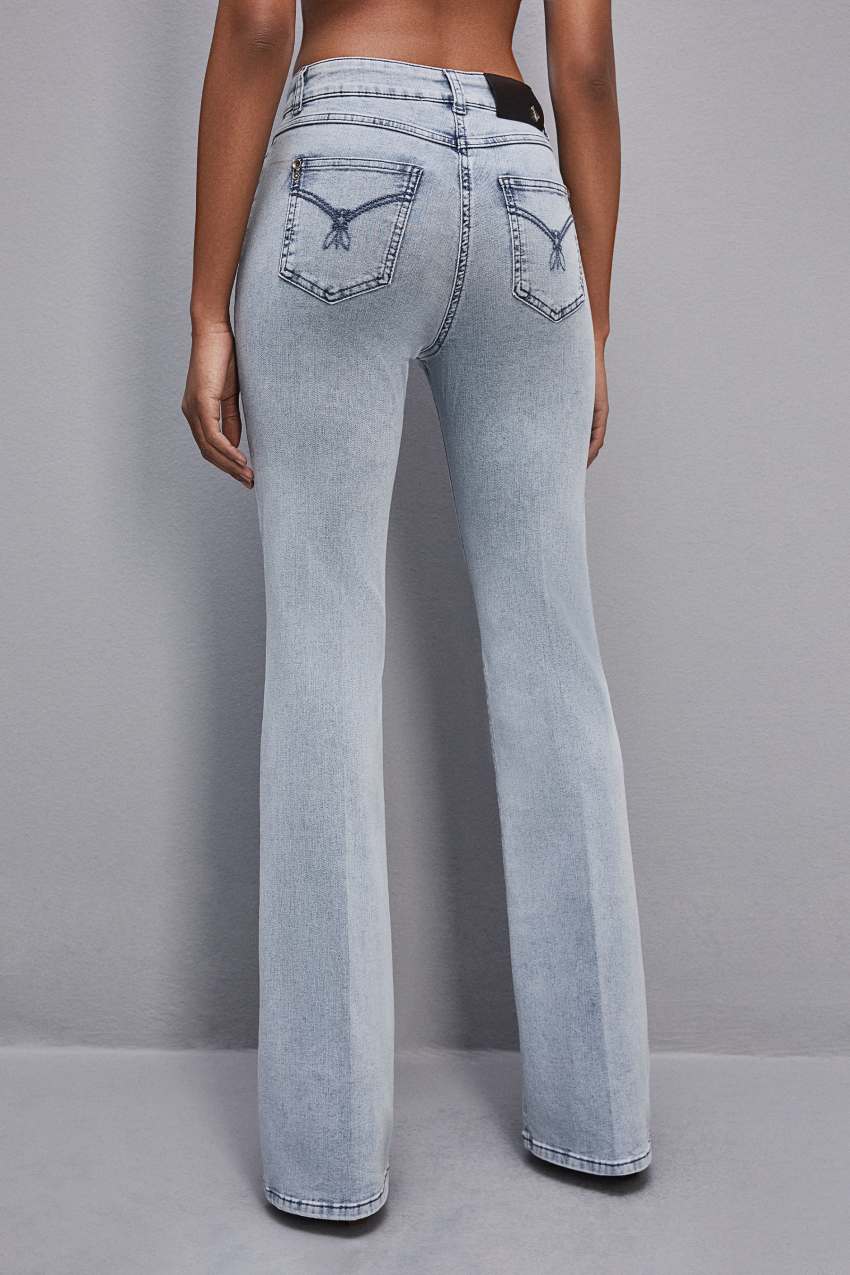 Light Blue Patrizia Pepe Slim Stretch Denim Jeans | KQC573416