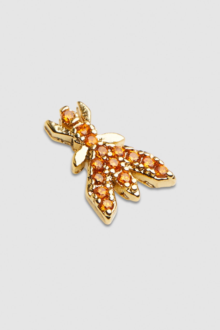 Orange Patrizia Pepe Brass Earrings | ZBU736195