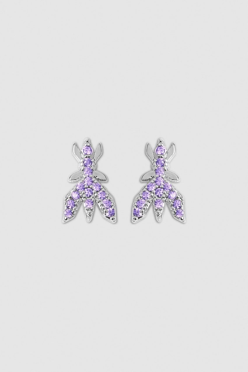 Pink Patrizia Pepe Brass Earrings | JLW051827