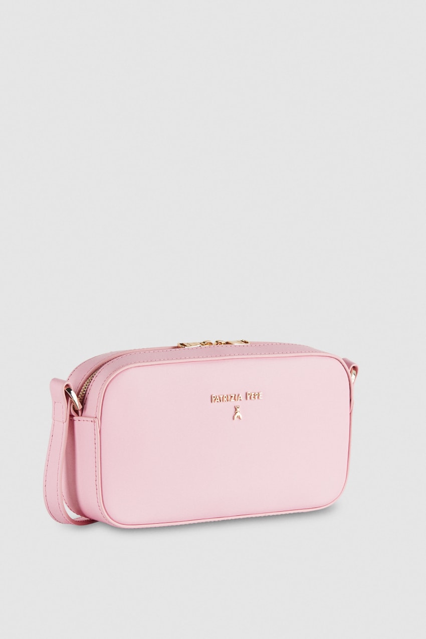 Pink Patrizia Pepe Small Graphic Case Shoulder Bag | CHT782930