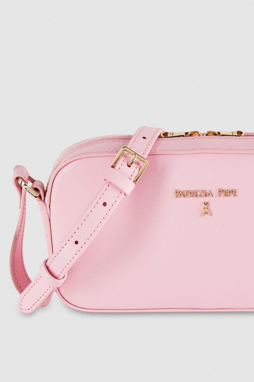 Pink Patrizia Pepe Small Graphic Case Shoulder Bag | CHT782930