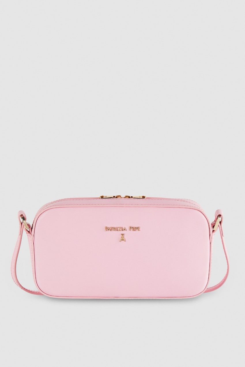 Pink Patrizia Pepe Small Graphic Case Shoulder Bag | CHT782930