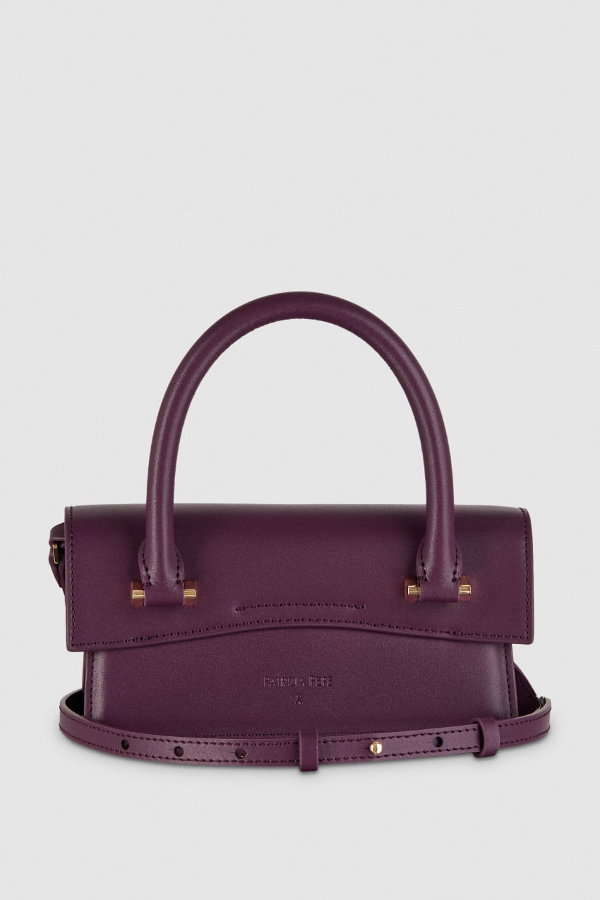 Purple Patrizia Pepe Fly Bamby Shoulder Bag With Handles | GLC914735