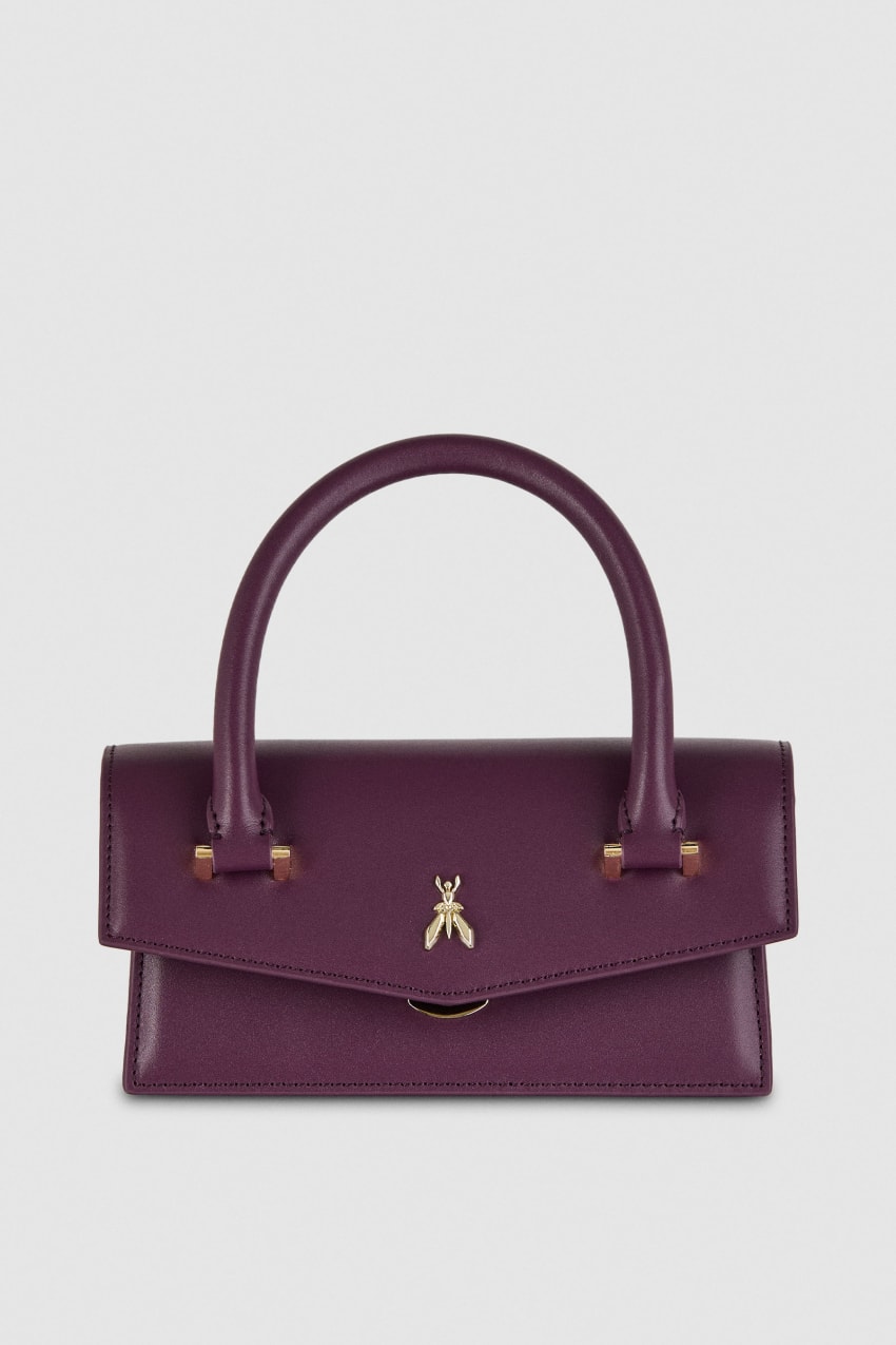 Purple Patrizia Pepe Fly Bamby Shoulder Bag With Handles | GLC914735