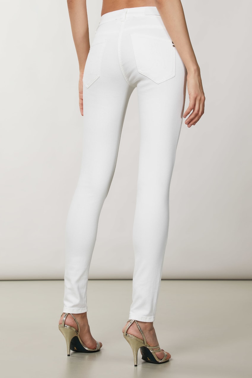 White Patrizia Pepe Jeggings | IYS742561