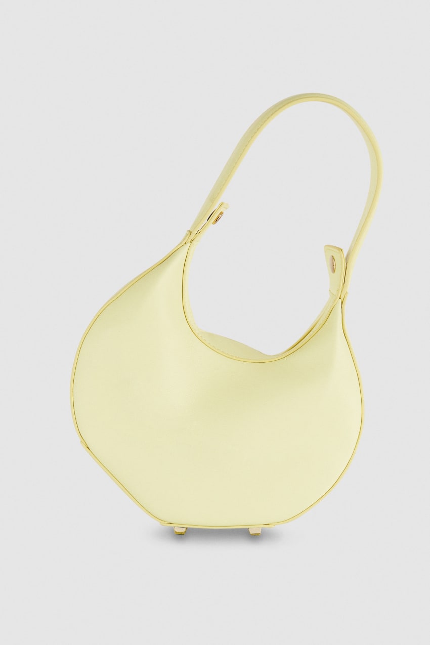 Yellow Patrizia Pepe Small Hobo Bangle Bag | ZON832164