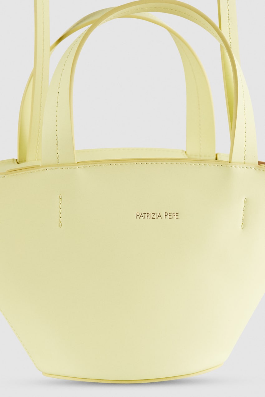 Yellow Patrizia Pepe Small Minimal City | XNQ348176